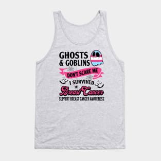 survive breast cancer halloween Tank Top